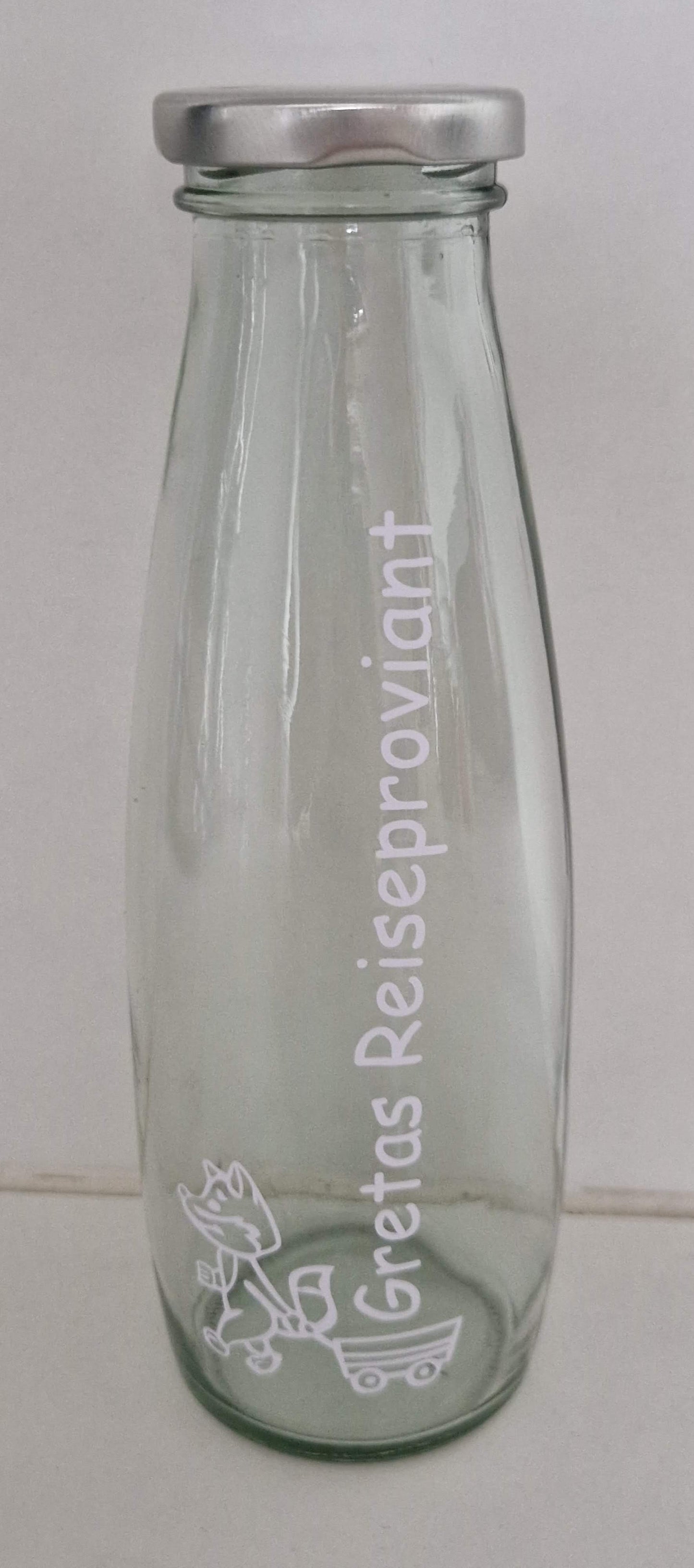 Personalisiertes Schraubglas für Reiseleckerlies