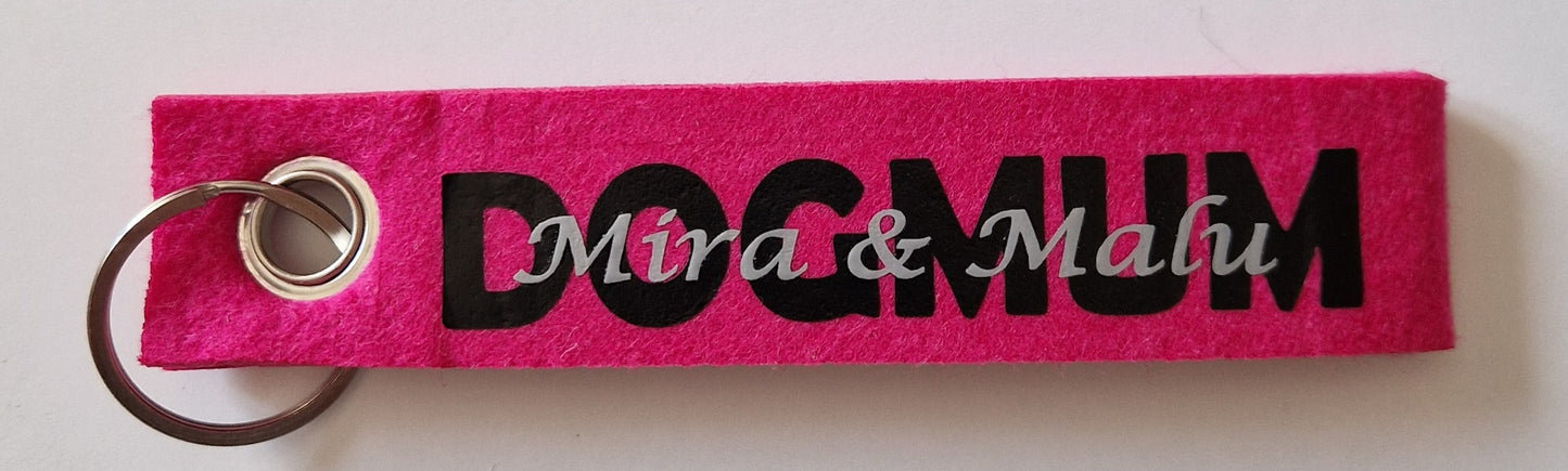 Verschiedene Schlüsselanhänger Filz