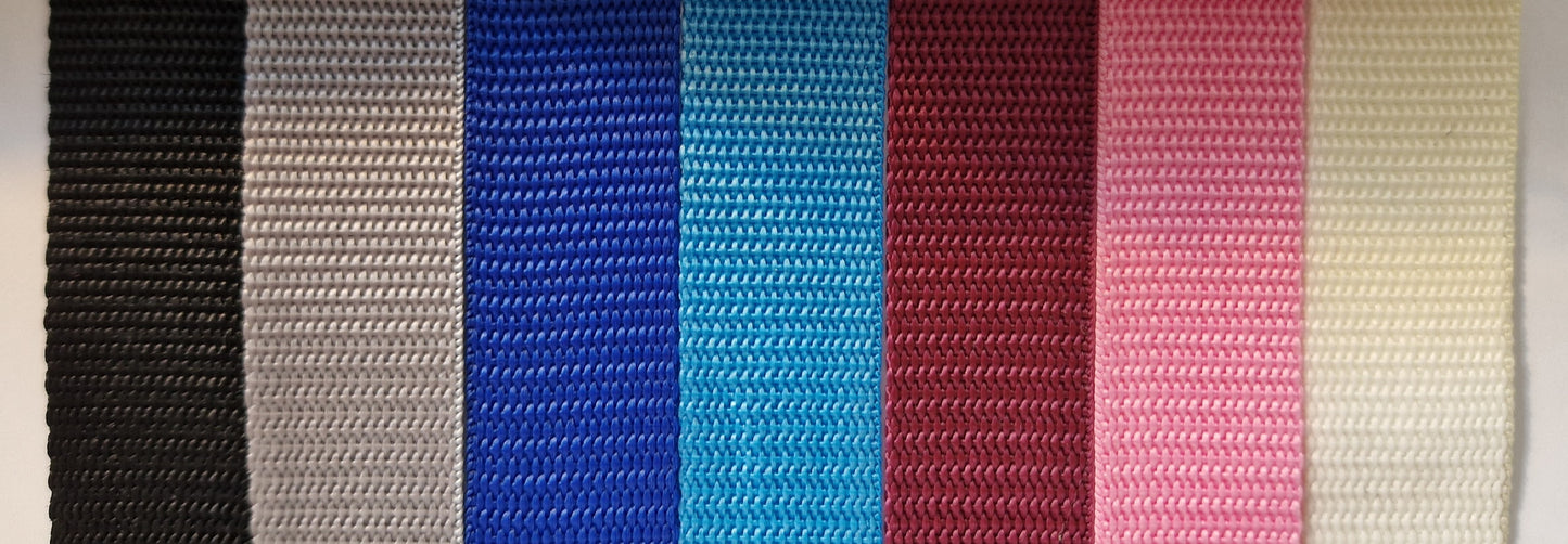 Halsband mit Webband, verstellbar