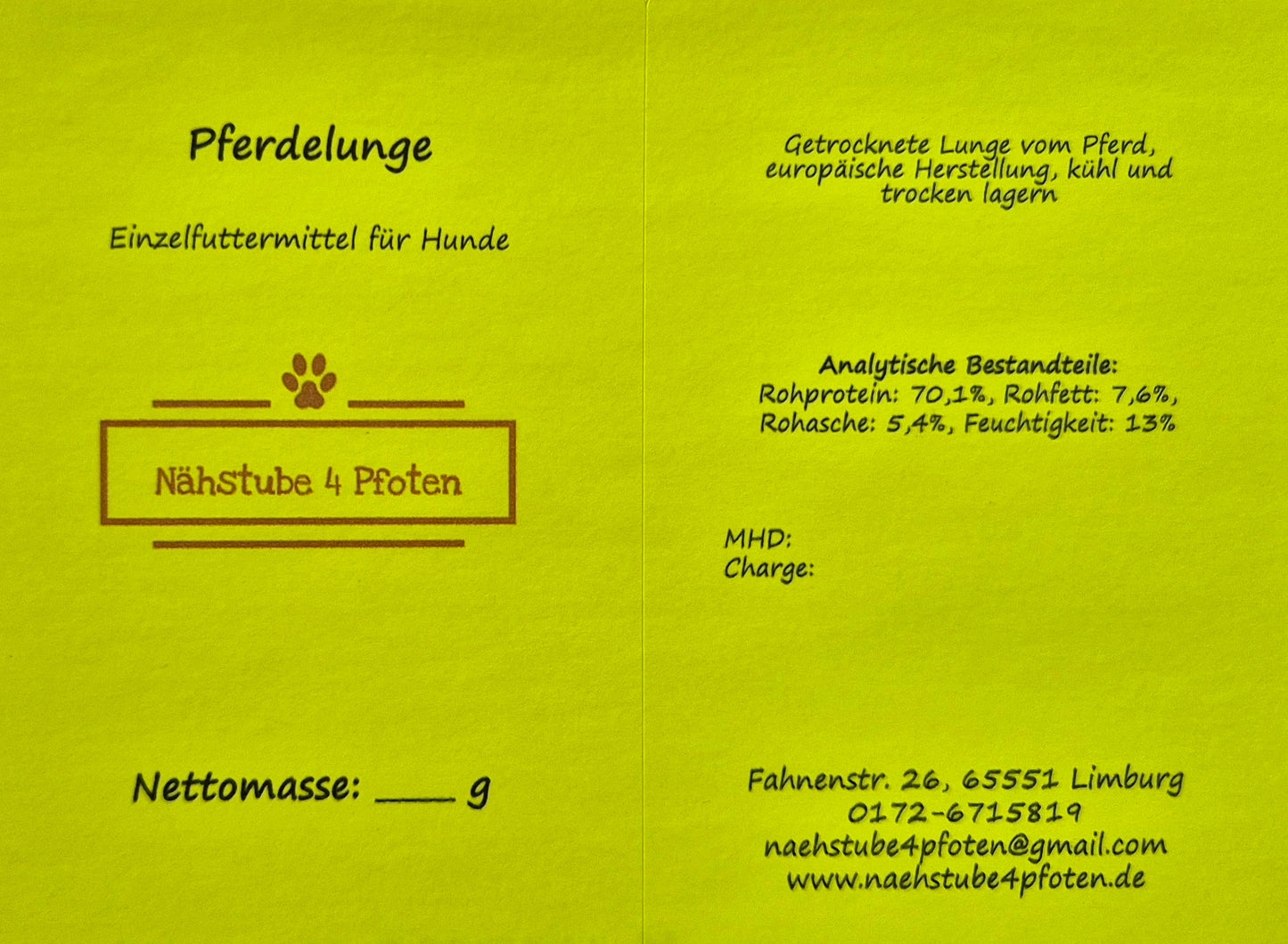 Pferdelunge