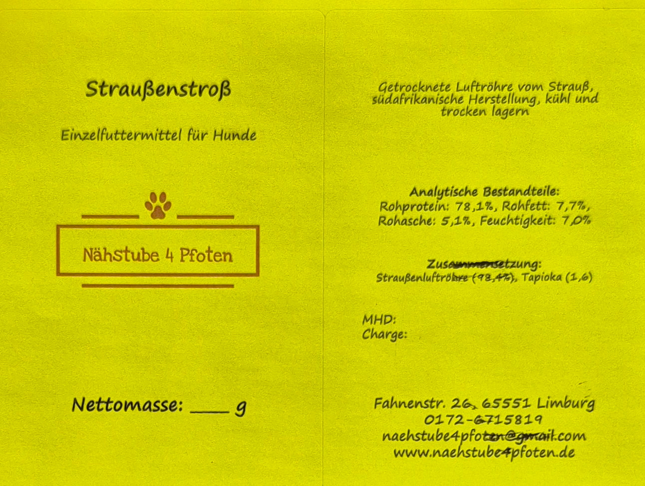 Straußenstroß
