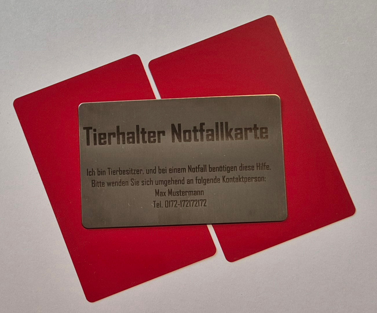 Tierhalter Notfallkarte