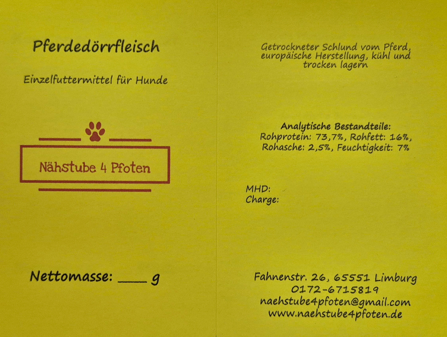 Pferdedörrfleisch