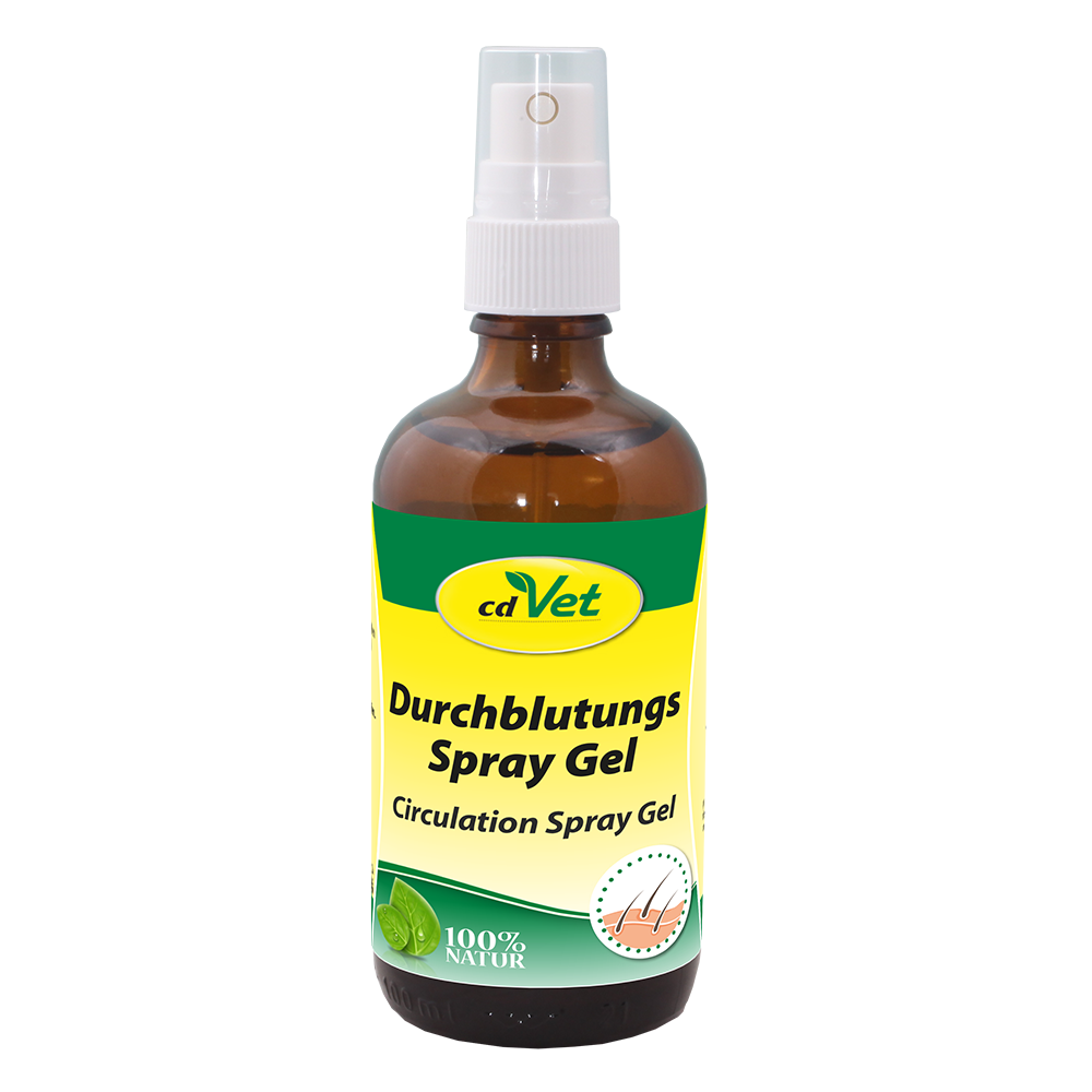 cdVet Durchblutungs Spray Gel für Hunde, 100ml