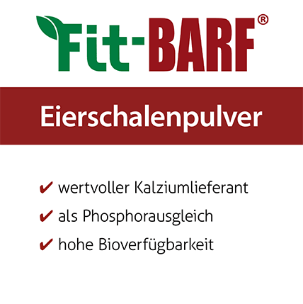 cdVet Fit-BARF Eierschalenpulver für Hunde und Katzen