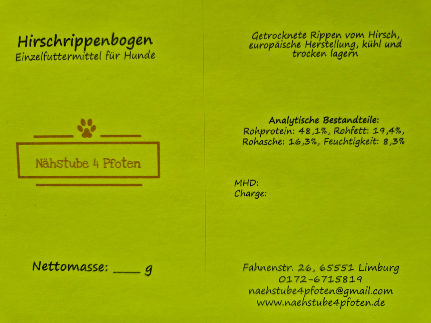 Hirschrippenbogen