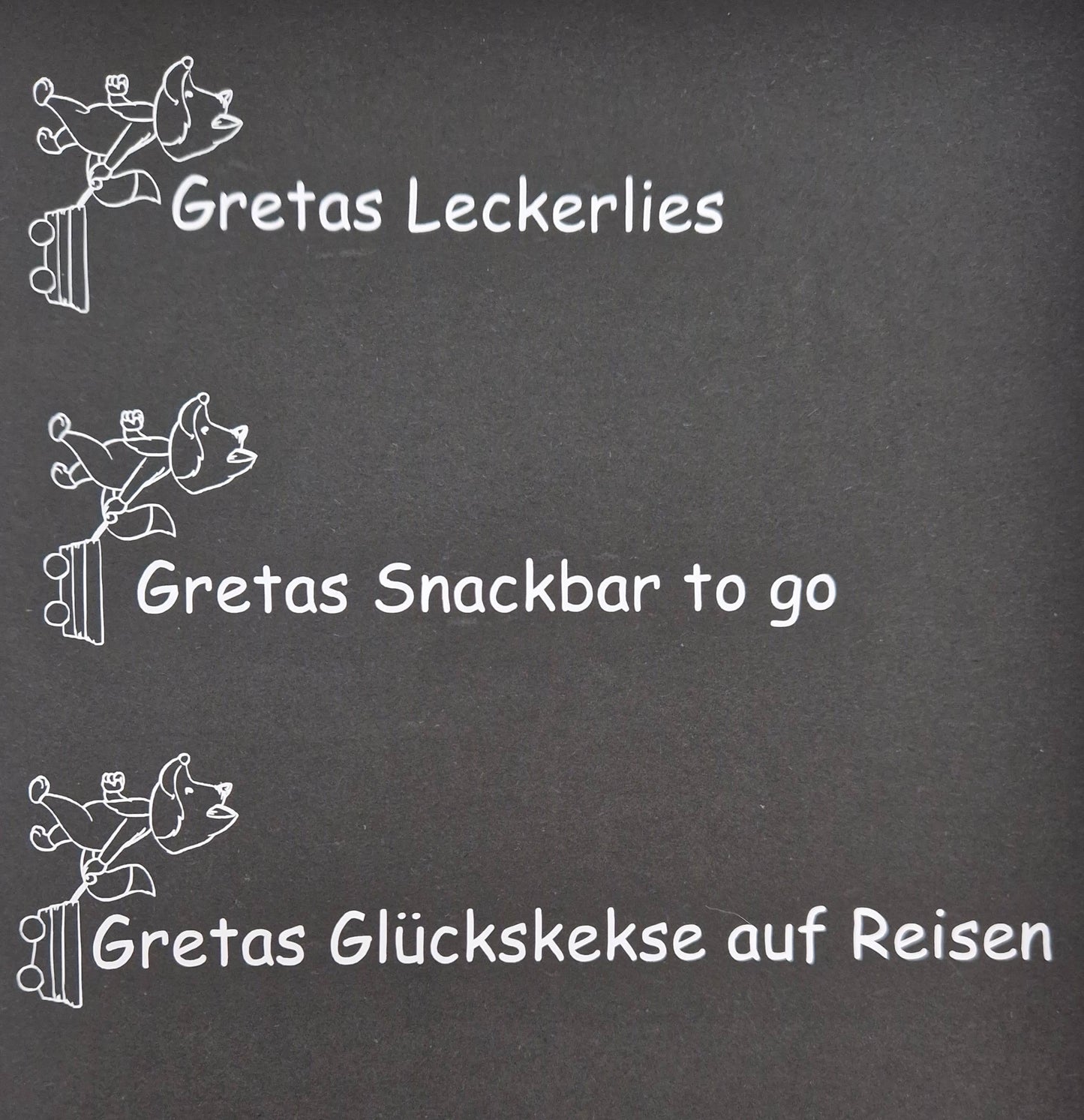 Schraubglas für Reiseleckerlies, Personalisierung möglich