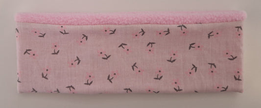 Hundeloop Blumen/rosa