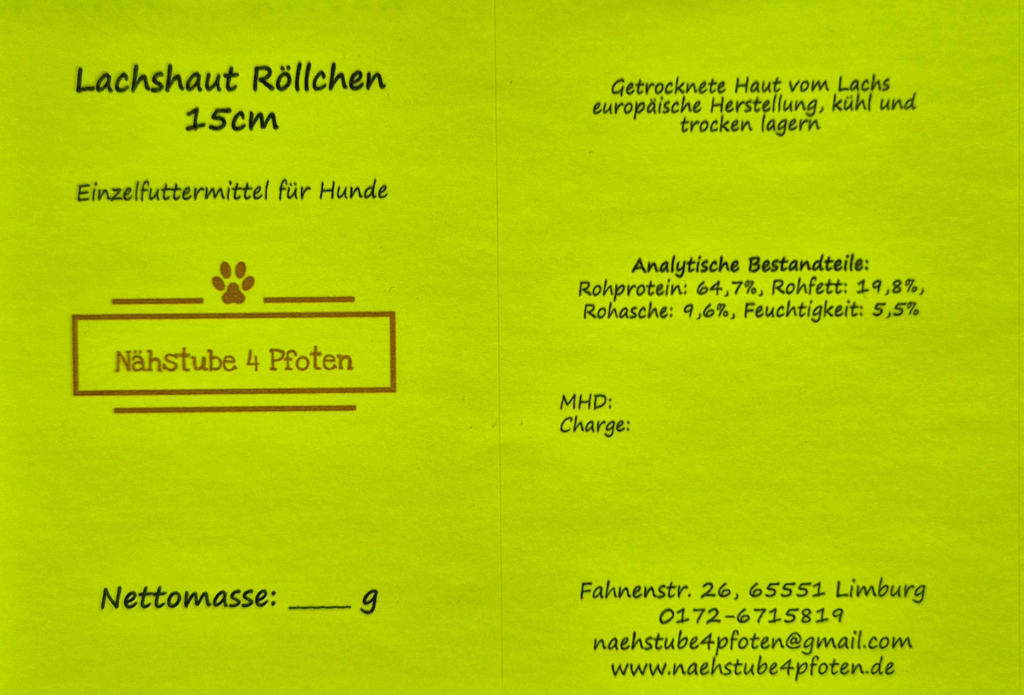 Lachshaut Röllchen