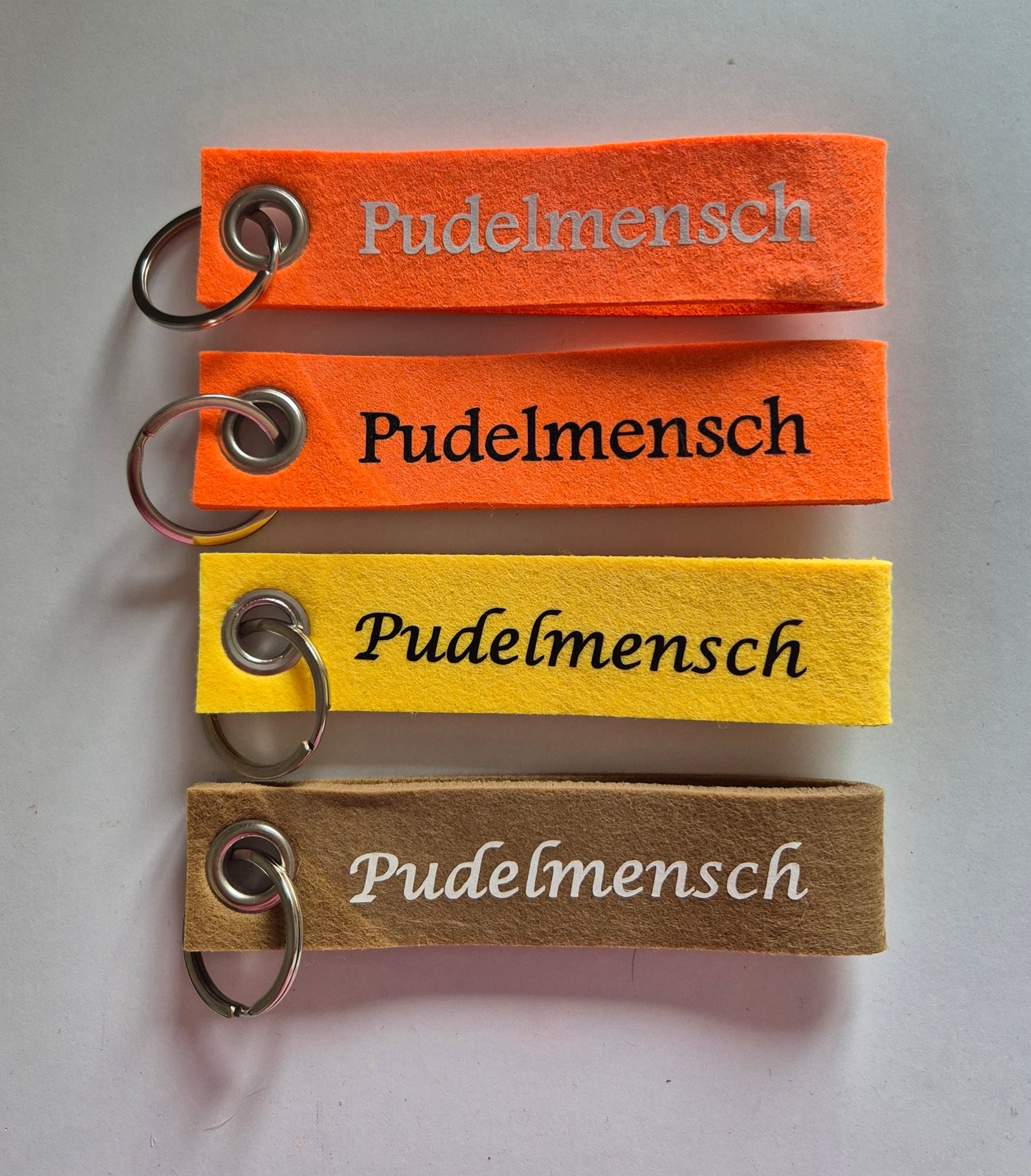 Sale Schlüsselanhänger Filz mit Pudel