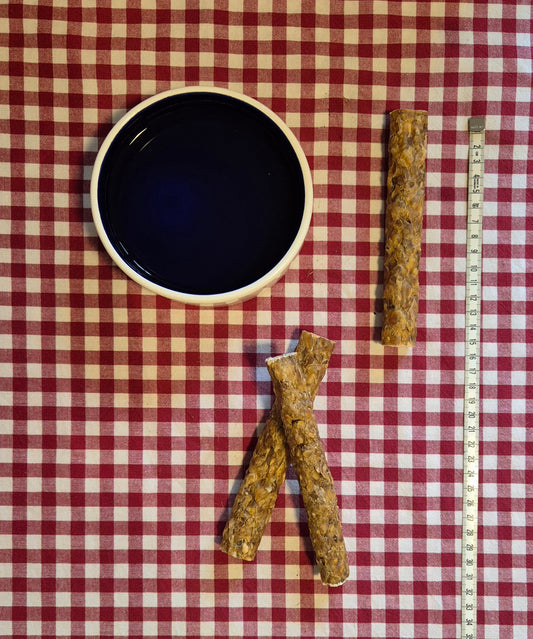 Kaustange Pferdehaut