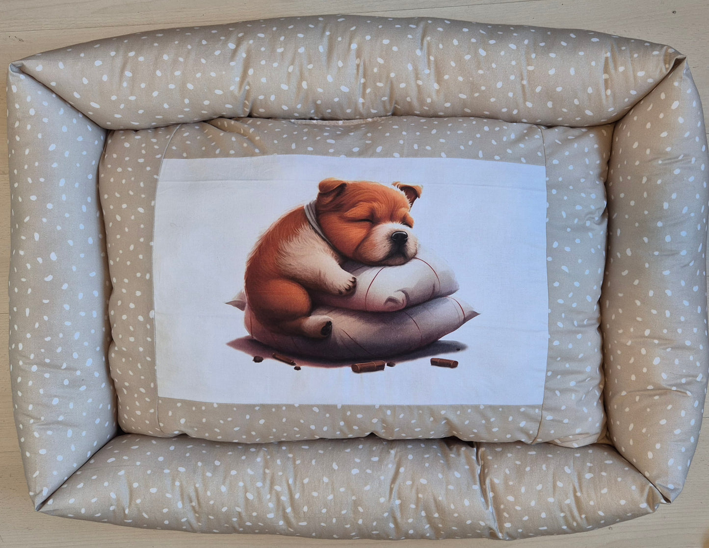 Hunde-/Katzenbett mit Panel