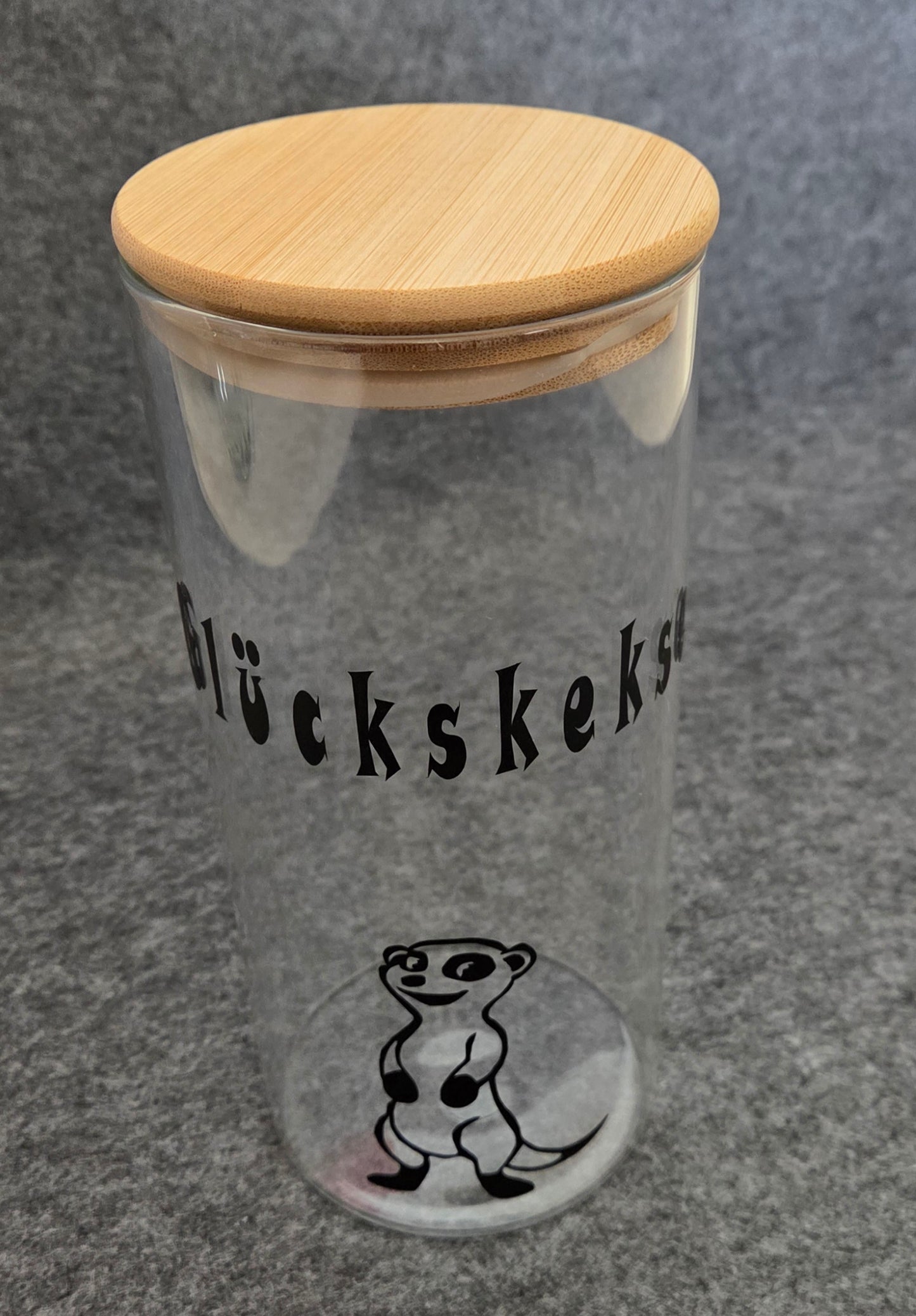 Aufbewahrungsglas für Leckerlies, Personalisierung möglich