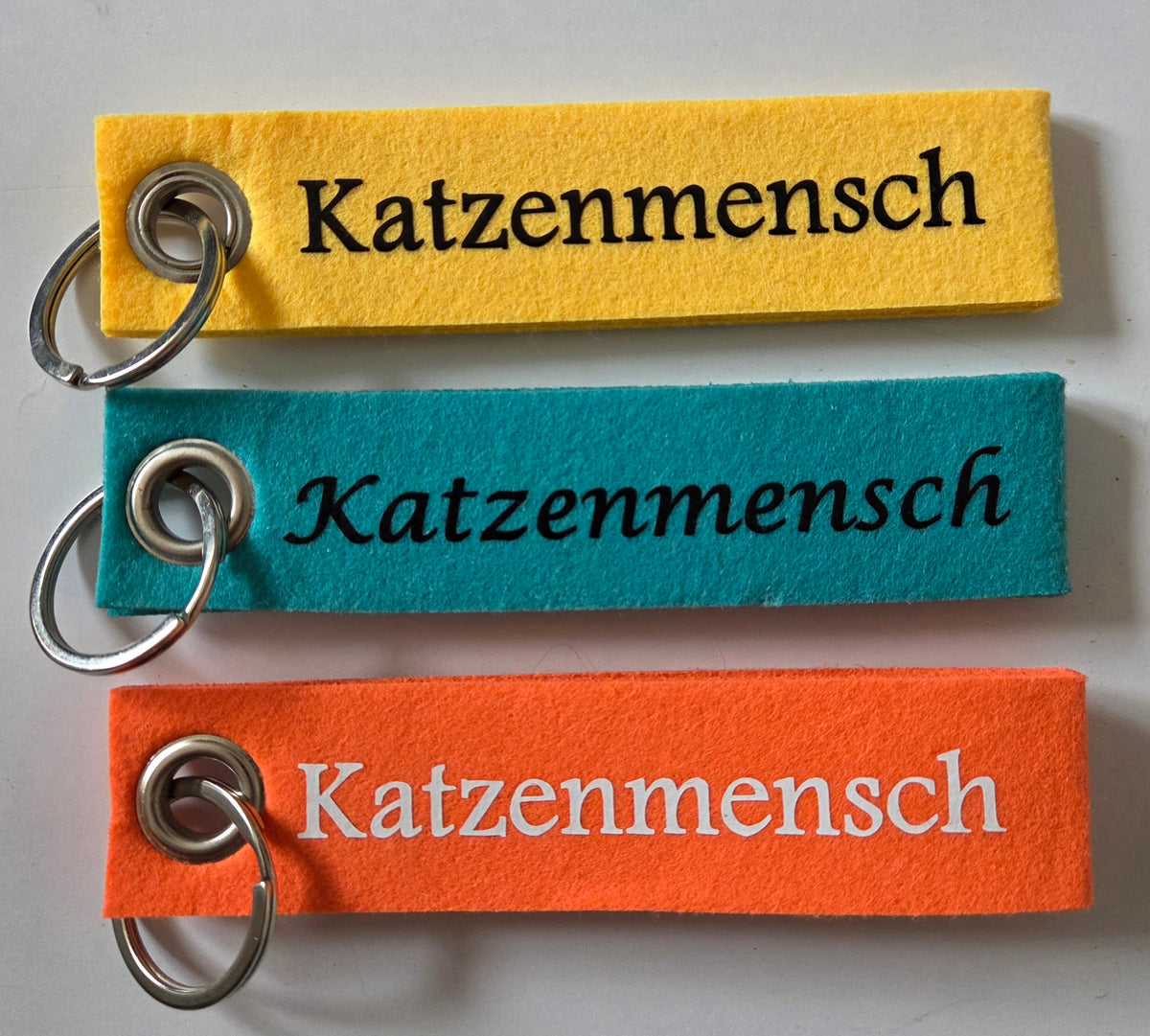 Sale Schlüsselanhänger Filz mit Katze