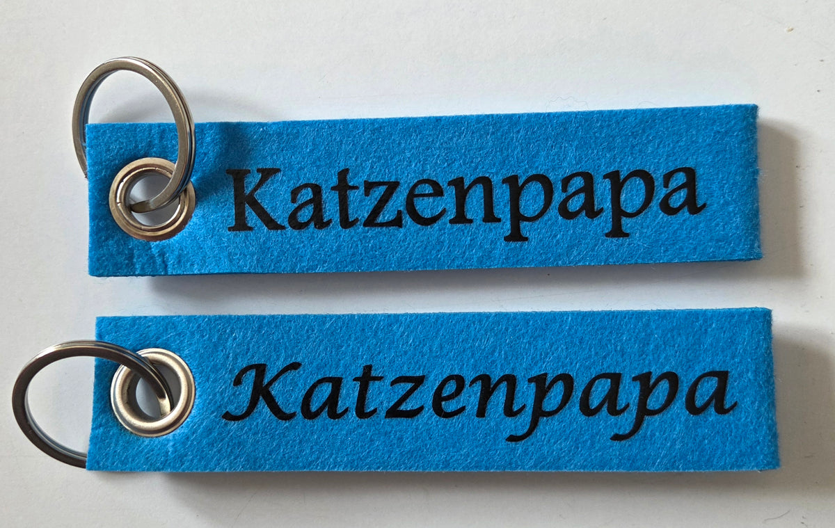 Sale Schlüsselanhänger Filz mit Katze