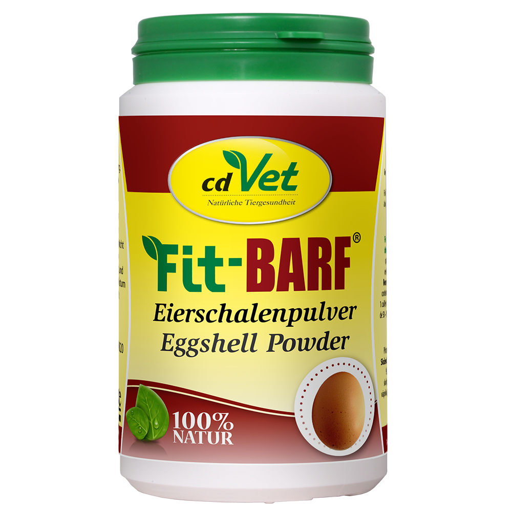 cdVet Fit-BARF Eierschalenpulver für Hunde und Katzen