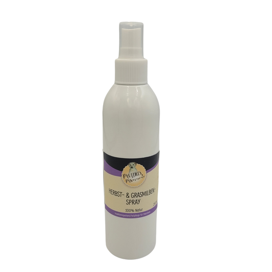 Herbst- & Grasmilben-Spray für Hunde, Katzen und Kleintiere