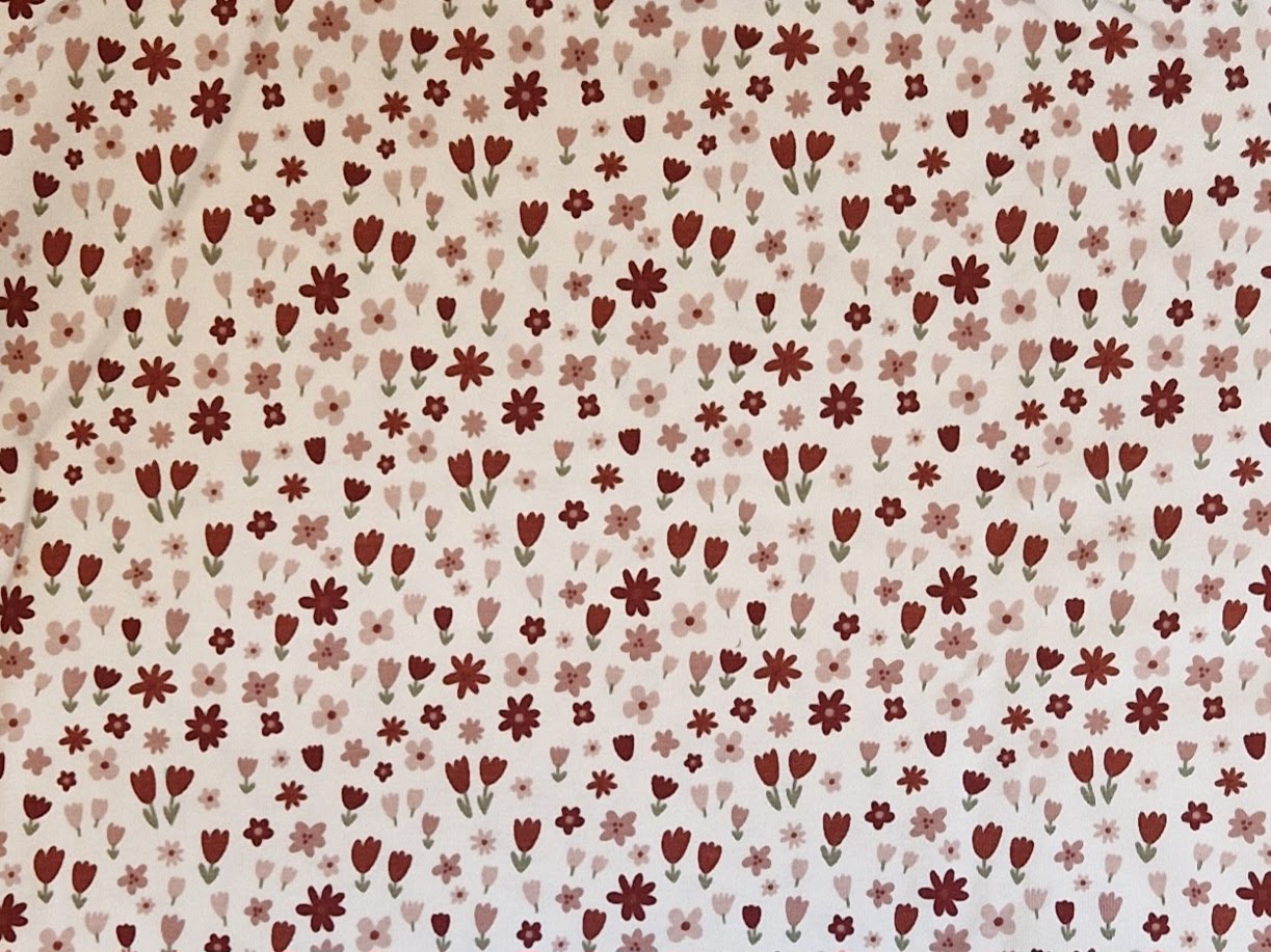 Hundehalstuch/Dreieckstuch/Bandana Blumen